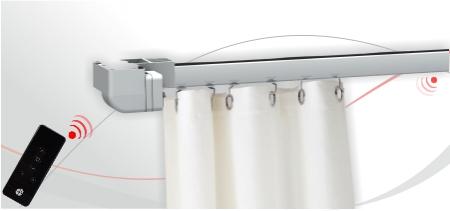 Vorhangmotor Set mit Funk