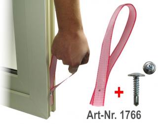 Carrxing aid for PVC windows