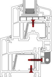 Bohrschraube NoRi TX-Antrieb