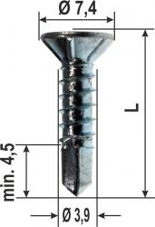 Self drilling screw Top-As