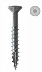 Window screw wood drilling screw with notch tip
