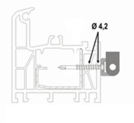 vis d'assemblage des angles et pivots "Power-Tip"
