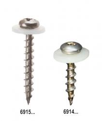 Alufensterbankschraube A2 Kappenkopf