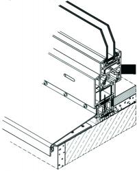 vis pour tablettes de fenêtres - tête esthétique, Inox