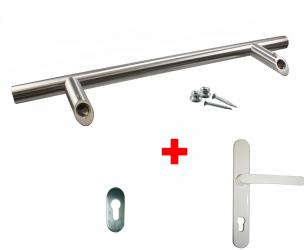 Haustürdrücker-Stoßgriff-Sets