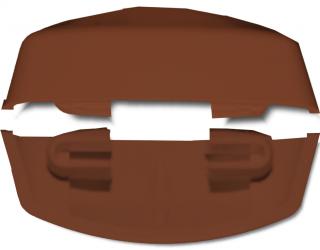 pare-tempête demi-ronde