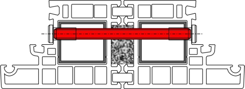DIN 976 Gewindestück - Elementekopplung