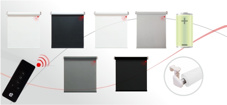 Rechargeable blinds, wing assembly