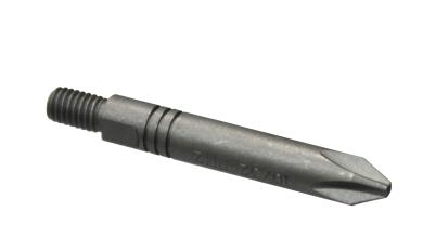 Gewindebit "Inch" für Schraubautomaten, Phillips PH2, Gewinde 10/32, "Reduziert" PH2x45 mm ( 10 ST ) 45 mm, Reduziert | PH2