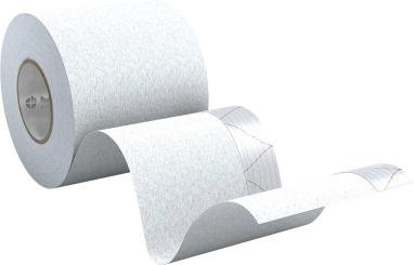 Fensteranschlussfolie außen, einseitig selbstklebend, weiß 100 mm ( 100 M ) 100 mm | Außen