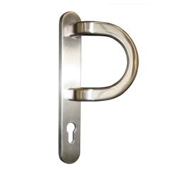 Haustürgriff halbrund, außen, Edelstahl, mit Fixiernocken 246 mm ( 1 ST ) 