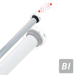 AKKU-Rohrmotor, elektronisch einstellbare Endlagen, 2 Nm mit Adapter für 50 mm Rundwelle, Funkprotokoll BI ( 1 ST ) 