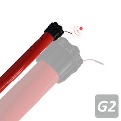 Funkrohrmotor, mechanisch einstellbare Endlagen, für 40 mm oder 60 mm 8-Kantwelle, verschiedene Stärken 