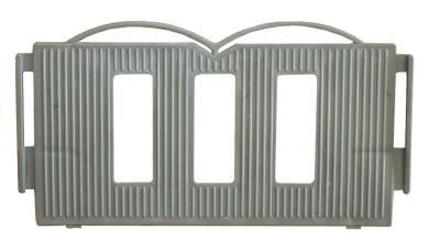 Glasfalzeinlage, Gealan S9000 (Flügelrahmen / Blendrahmen) für Profil: 6017, 6027 ( 500 ST ) 