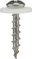 Alufensterbankschraube mit Scheibe, A2, verschiedene Abmessungen 