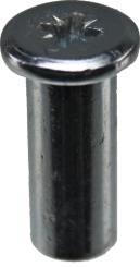 Hülsenmutter M6, verzinkt blau, TX30 6x20 ( 100 ST ) 