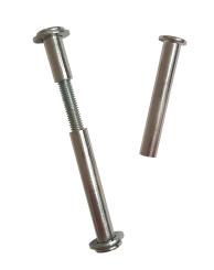 Kopplungs-Set M6, verzinkt blau, TX 6x80 ( 5 ST ) 