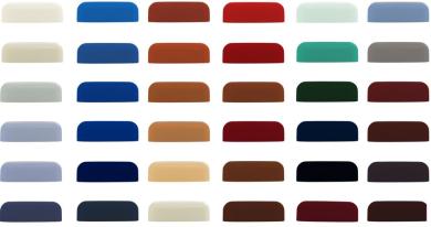 Wasserschlitzkappe soft edge, verschiedene Farben 