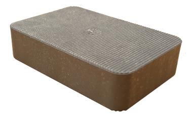 Lastabtragungsklötze / Abstandshalter / Unterlegplatten, grau 60x40x15 mm ( 500 ST ) 60 x 40 x 15 mm