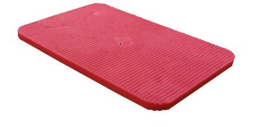 Lastabtragungsklötze / Abstandshalter / Unterlegplatten, rot 60x40x3 mm ( 1000 ST ) 60 x 40 x 3 mm