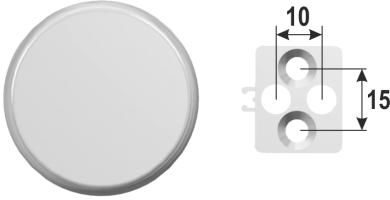 Balkontürgriff rund für den Außenbereich, verschiedene Farben 