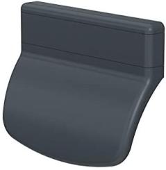 Balkontürgriff abgerundete Ausführung für den Außenbereich, anthrazit RAL 7016 70x55x20 mm ( 36 ST ) 