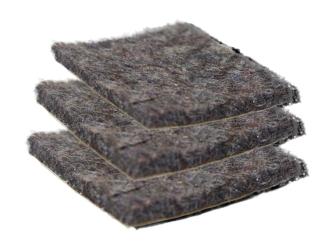 Transportpads Filz, Rolle 50x50x5 mm ( 6000 ST ) 50 x 50 x 5 mm | Filz