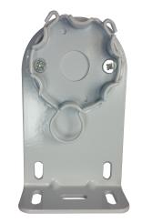 Antriebslager für Rohrmotoren mit klippbarem Motorkopf, pulverbeschichtet weiß 75 x 106 mm ( 1 ST ) 75 x 106 mm | Clipsmotor & Walzenkapsel