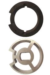 Adapter-Set, 50 mm Rundwelle, für Motoren mit Ø 35 mm ( 1 SET ) 50 mm | 35 mm