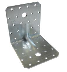 Winkelverbinder, galvanisch verzinkt, entgratet, mit oder ohne Sicke, verschiedene Abmessungen 