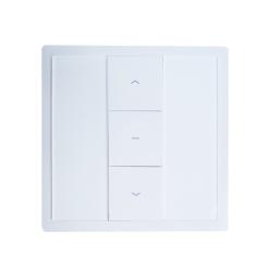 Tastenschalter mit integriertem Funkempfänger, Unterputz, 230 V/AC, weiß RAL 9003 ( 1 ST ) 