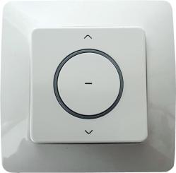 Tastenschalter mit integriertem Funkempfänger, Unterputz, 230 V/AC, weiß RAL 9003 ( 1 ST ) 