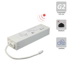 Funkempfänger, extern für Rollladenmotor, 230 V/AC, 433,92 MHz, weiß 110x33x22 mm ( 1 ST ) 