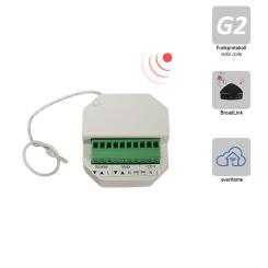 Funkempfänger, extern für Rohrmotor 230 V/AC; 433,92 MHz, Funkprotokoll G2, grau ( 1 ST ) 