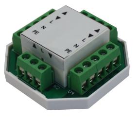 Trennrelais für Rohrmotoren, grau/grün ( 1 ST ) 