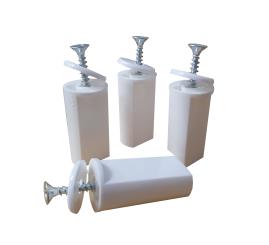 Rollladen-Stopper /Anschlagstopper für Rollladen, 4er Set, verschiedene Farben 