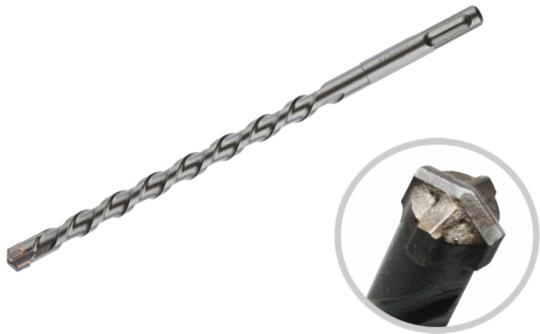 Steinbohrer mit SDS-plus Aufnahme, 4-Schneiden Bohrkopf, verschiedene Abmessungen 