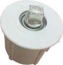 embout pour axe octogonal de 50mm ronde ( 1 ST ) 